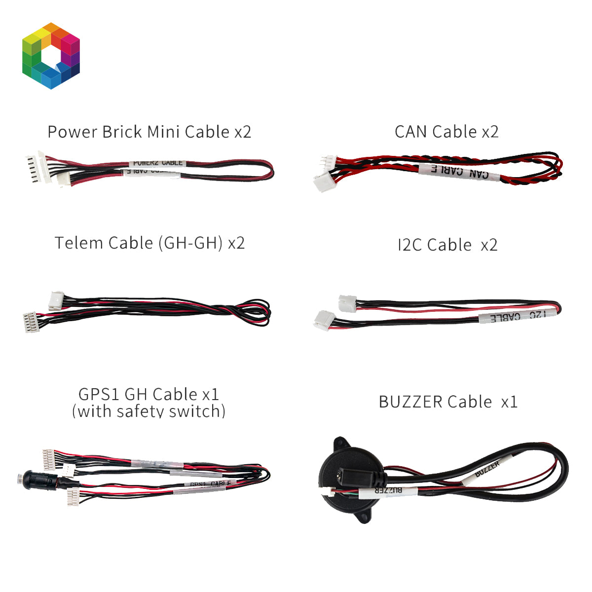 The Cube Standard Cable Set v2.1 The Cube Standard Cable Set v2.1