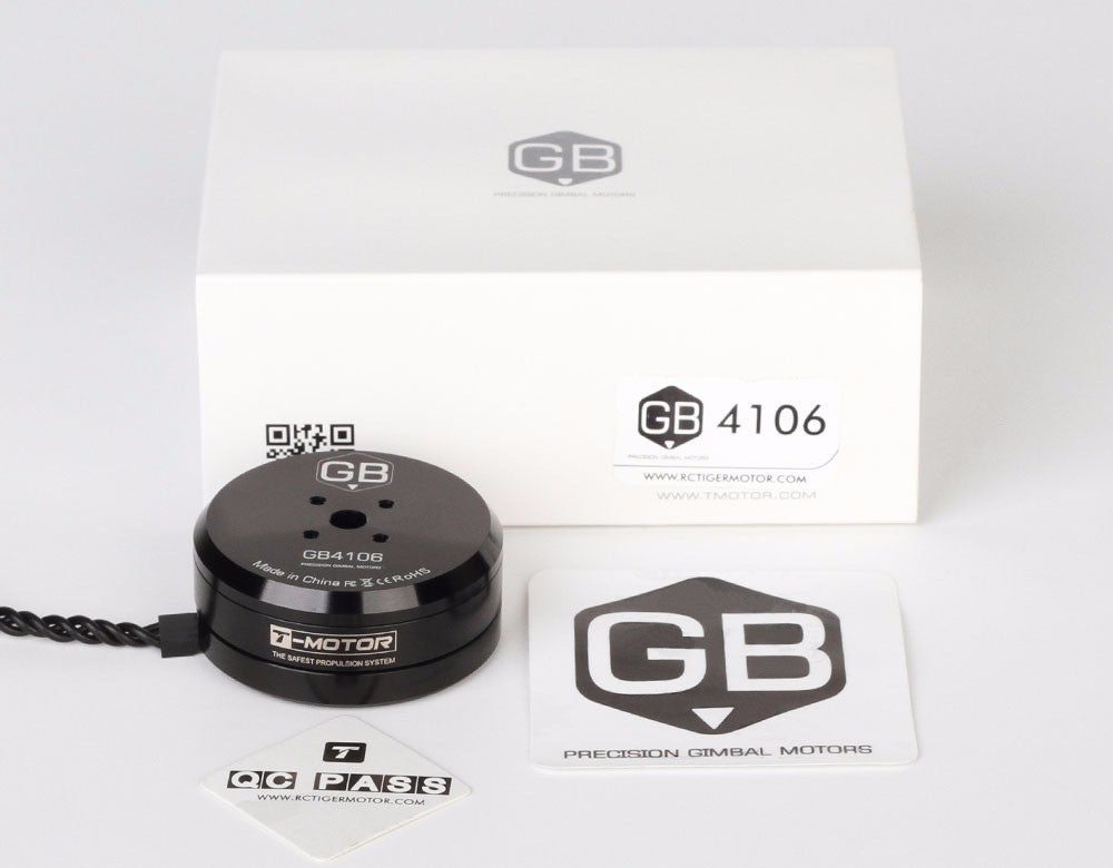 TMotor GB4106 Gimbal Type 3-6S UAV Drone Motor (KV53) TMotor GB4106 Gimbal Type 3-6S UAV Drone Motor (KV53)