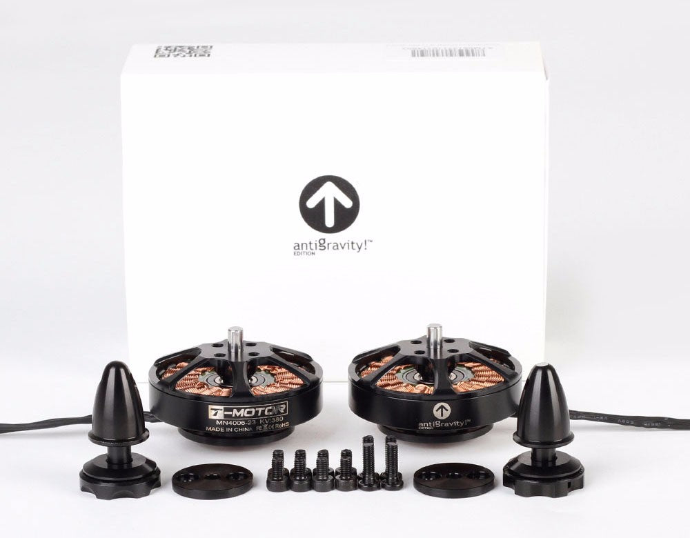 TMotor MN4006 Antigravity Type 4-6S UAV Motor (KV380) 2PCS/SET TMotor MN4006 Antigravity Type 4-6S UAV Motor (KV380) 2PCS/SET