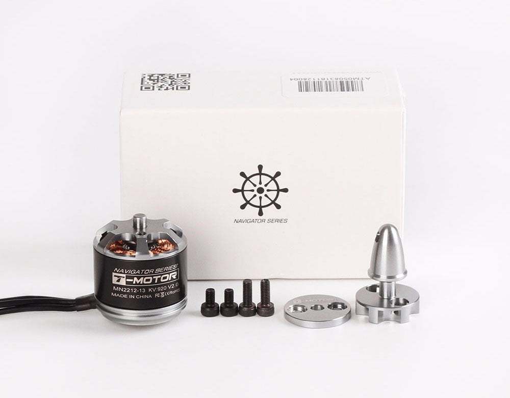 TMotor MN2212 V2.0 Multirotor Fixed Wing UAV Motor (KV780 / KV920) TMotor MN2212 V2.0 Multirotor Fixed Wing UAV Motor (KV780 / KV920)