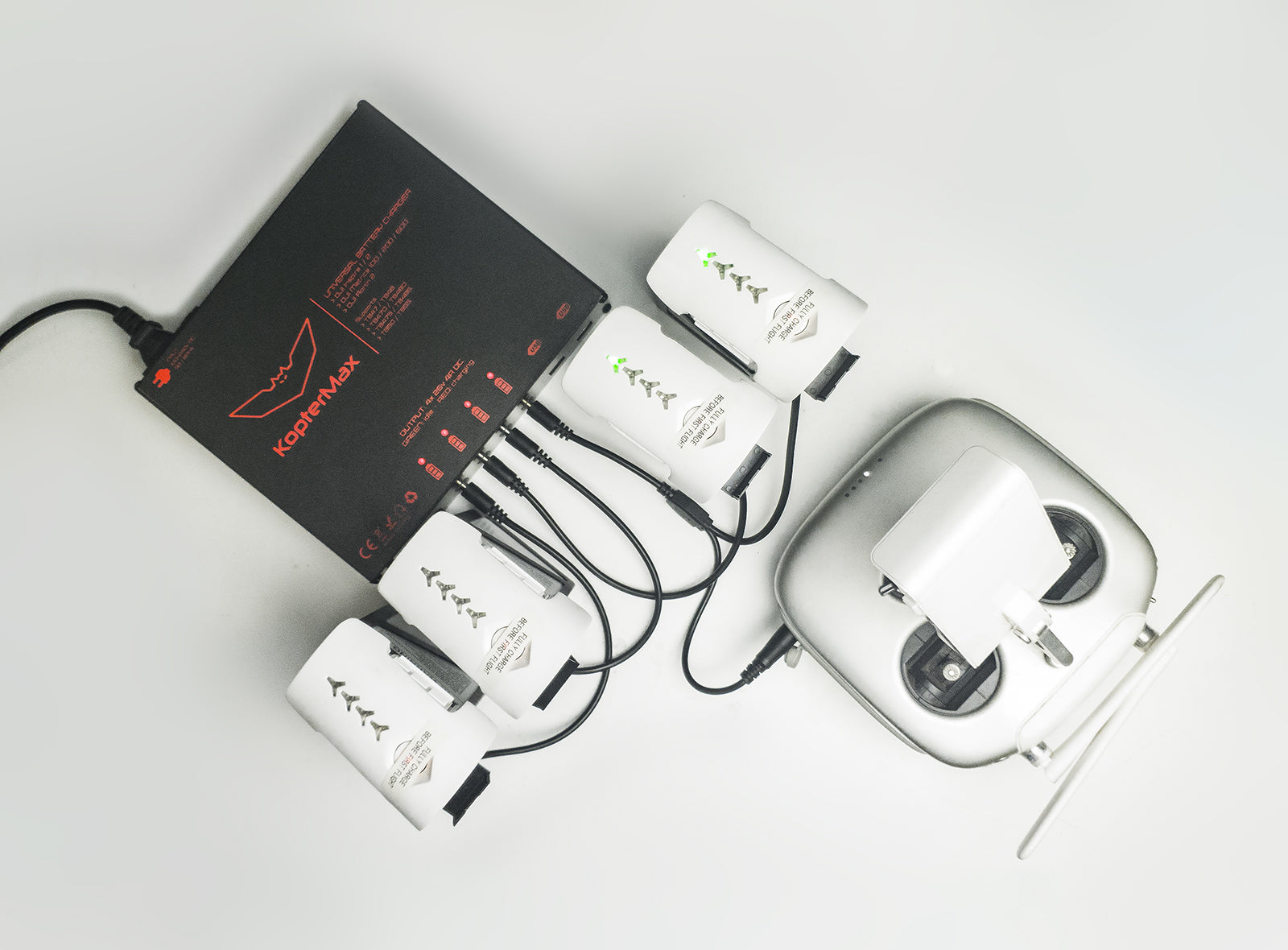 KopterMax battery charger for DJI Inspire 1/2, Matrice 100/200/600 and Ronin 2 KopterMax battery charger for DJI Inspire 1/2, Matrice 100/200/600 and Ronin 2