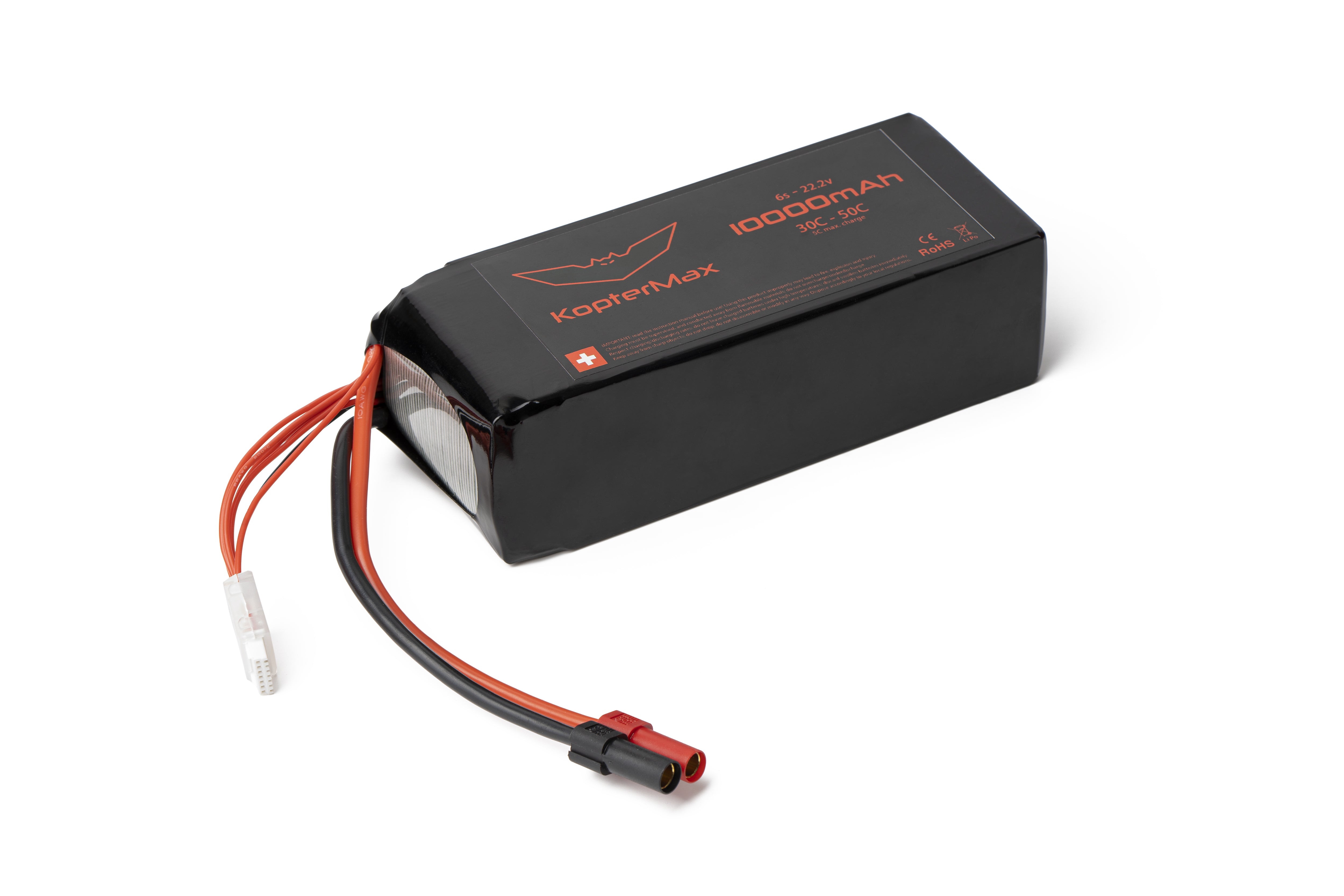 KopterMax LiPo battery - 6s 10000mAh 30-50C KopterMax LiPo battery - 6s 10000mAh 30-50C
