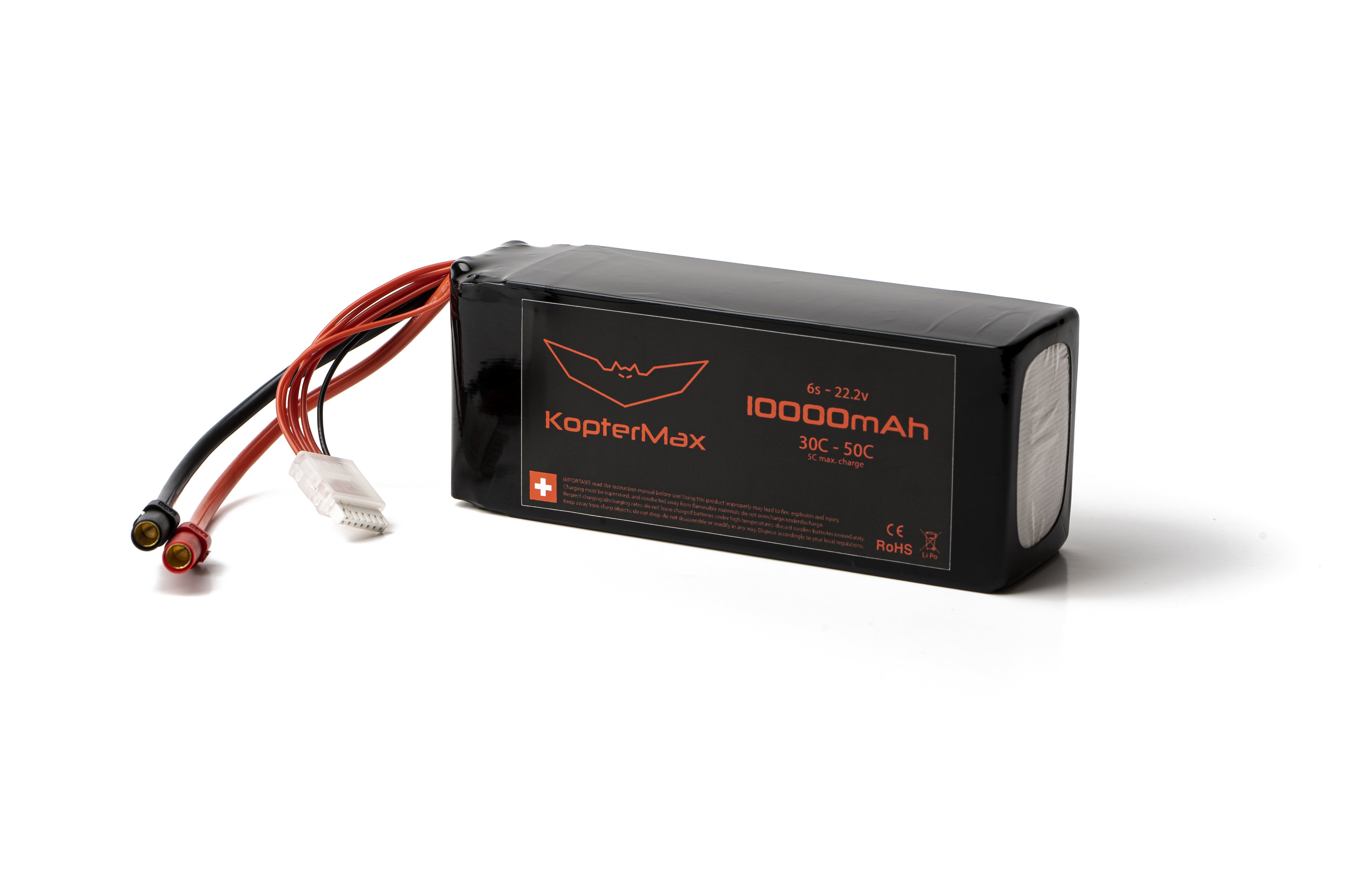 KopterMax LiPo battery - 6s 10000mAh 30-50C KopterMax LiPo battery - 6s 10000mAh 30-50C