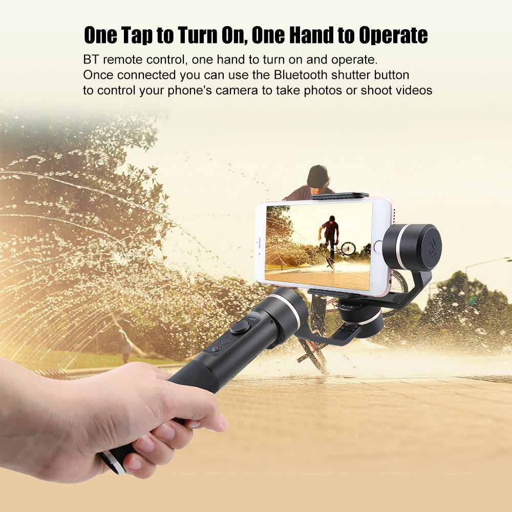 FeiyuTech SPG NEW VERSION - 3 Axis Splash Proof Smartphone & GoPro Handheld Gimbal Stabilizer FeiyuTech SPG NEW VERSION - 3 Axis Splash Proof Smartphone & GoPro Handheld Gimbal Stabilizer