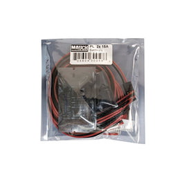 Mauch 058: PC - 2x 15A Ideal Diode / BattShare / Red-Black cable set