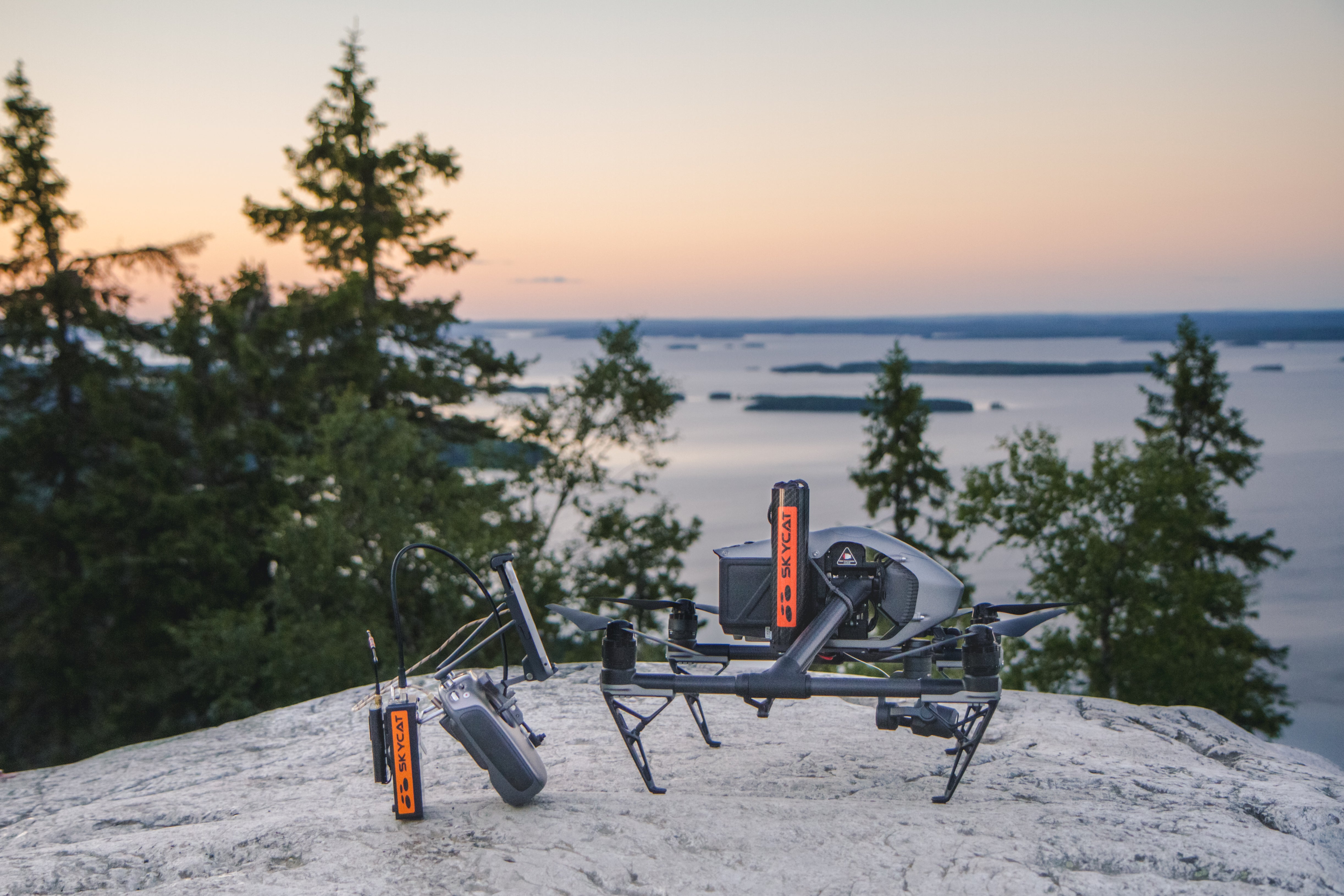 Inspire 2 parachute sales system