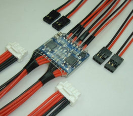 Mauch 058: PC - 2x 15A Ideal Diode / BattShare / Red-Black cable set